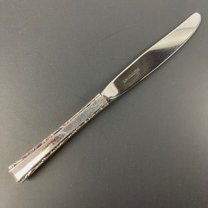 Vintage 1962 Lunt Madrigal Sterling Silver 9” Hollow Handle Knife No Monogram